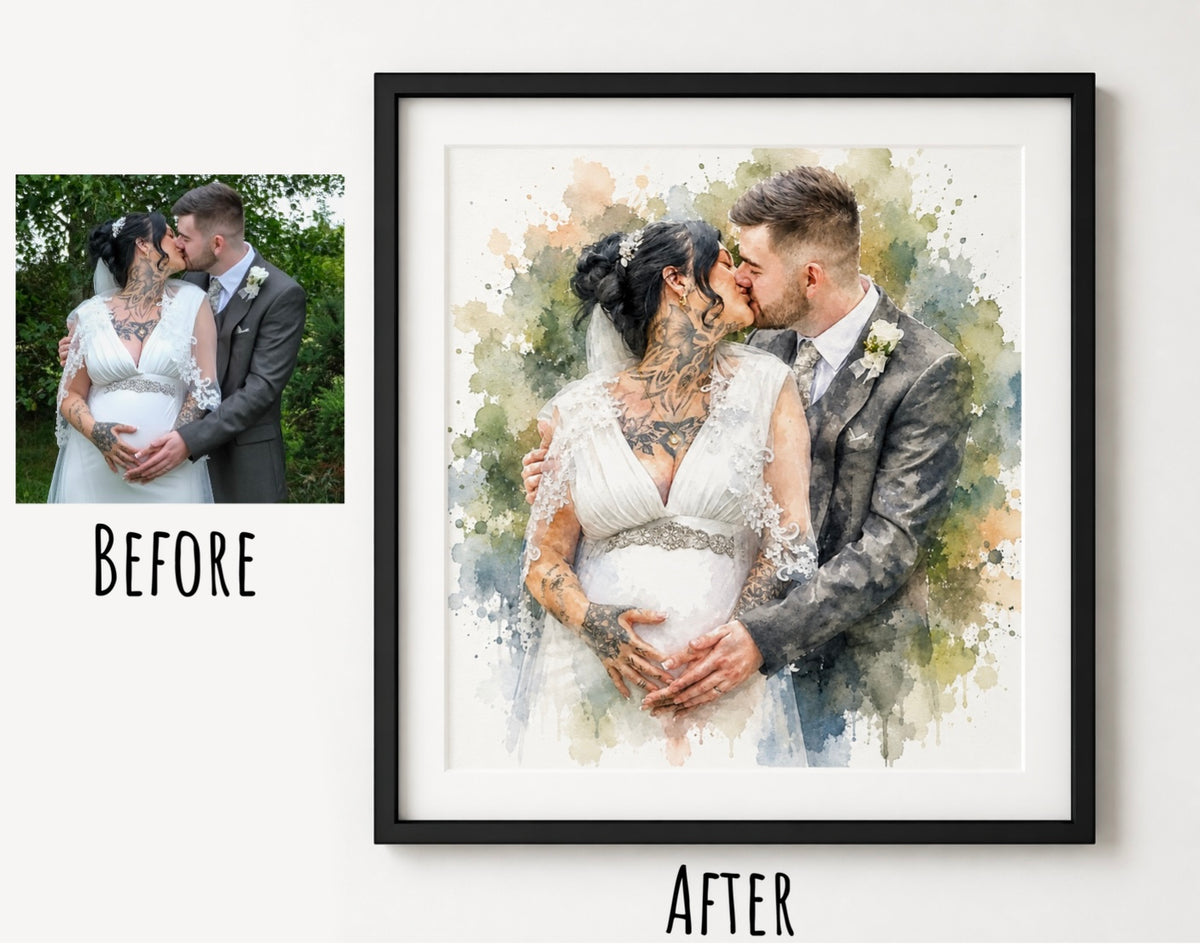 Watercolour print