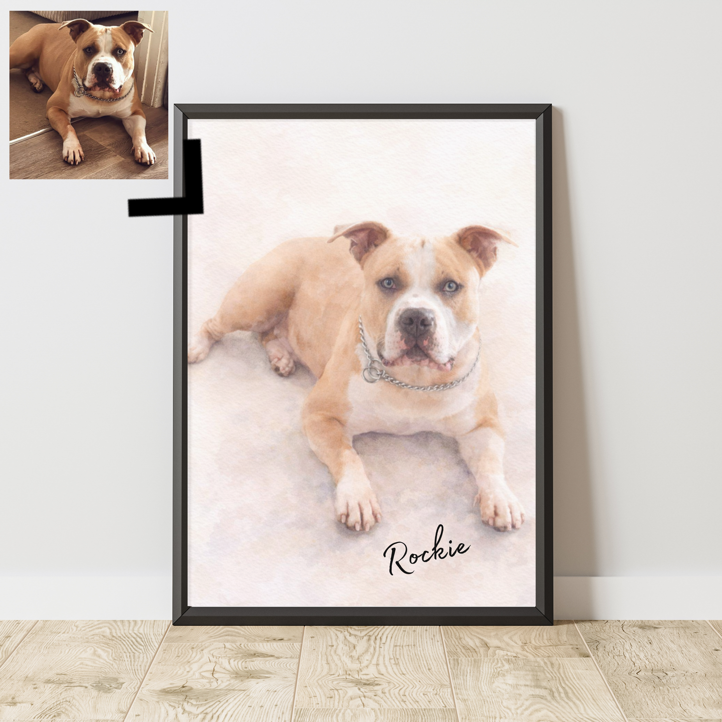 Pet edit & A4 print (unframed)