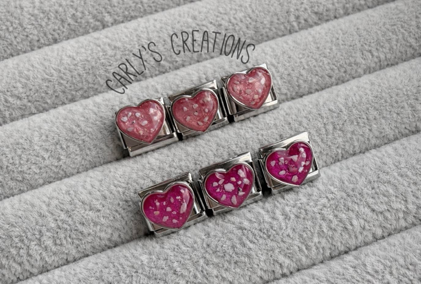 Heart Charm (suitable for nomination bracelet)