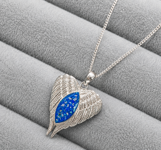 Angel wings necklace