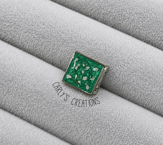 Square charm (suitable for nomination bracelet)