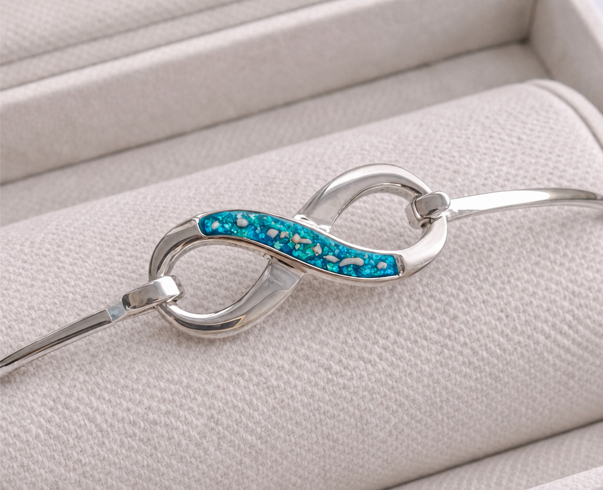 Infinity bangle