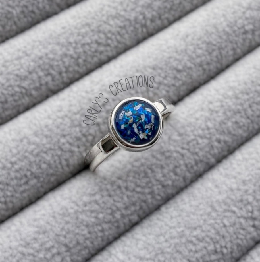 Thick trim round ring