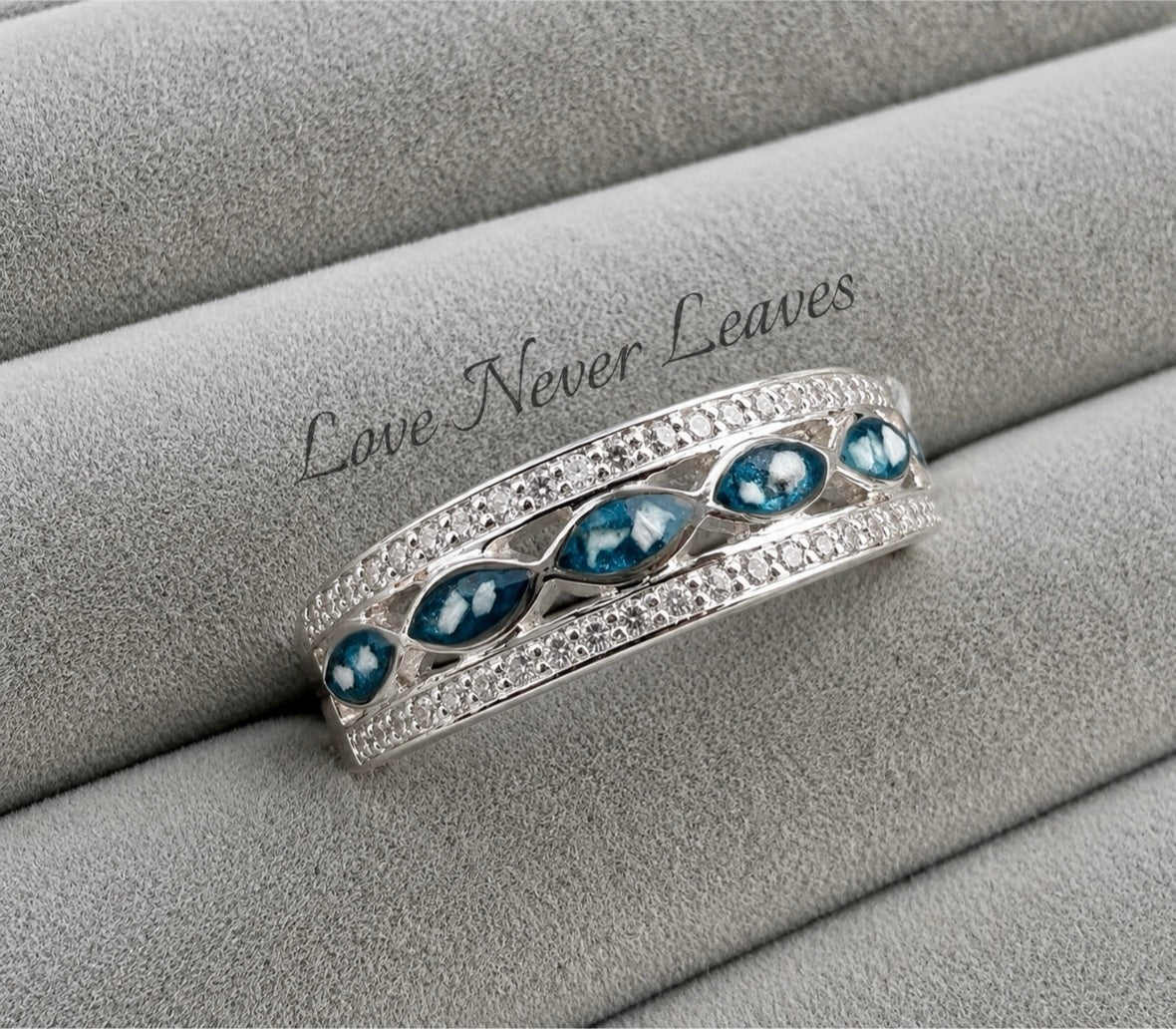 Almond channel ring
