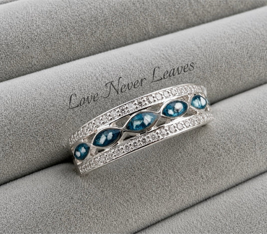 Almond channel ring