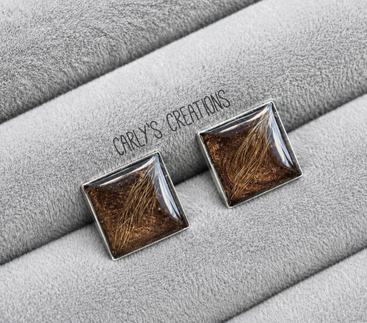 Square cufflinks