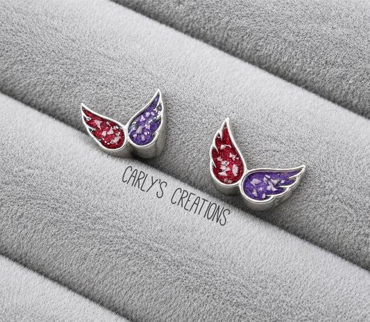 Angel wings charm