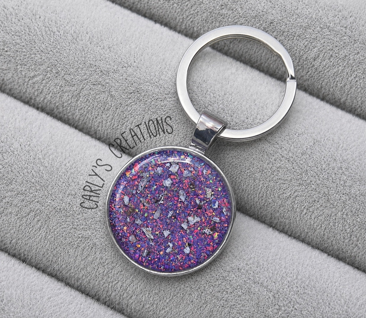 Ashes/hair keyring