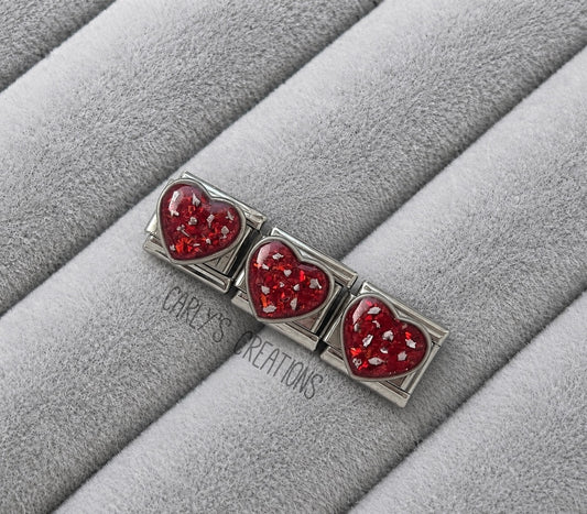 Heart Charm (suitable for nomination bracelet)