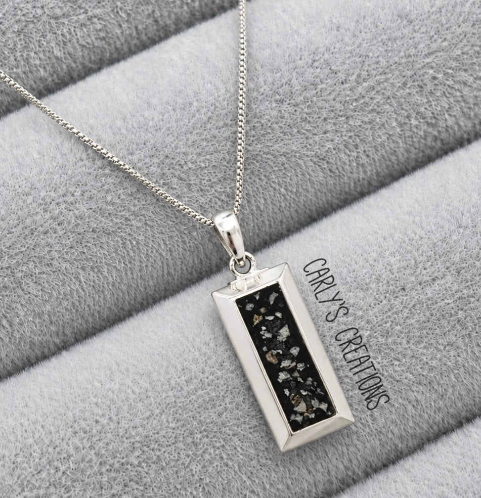 Gents 3D Bar Style Necklace