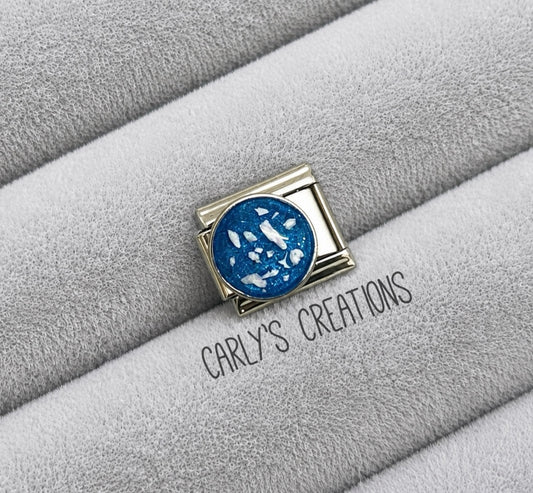 Round charm (suitable for nomination bracelet)