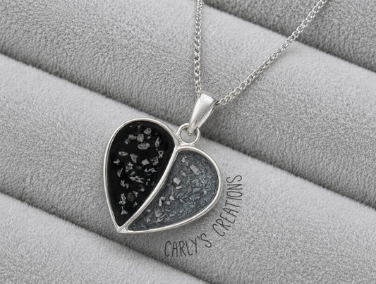 Split Heart Necklace