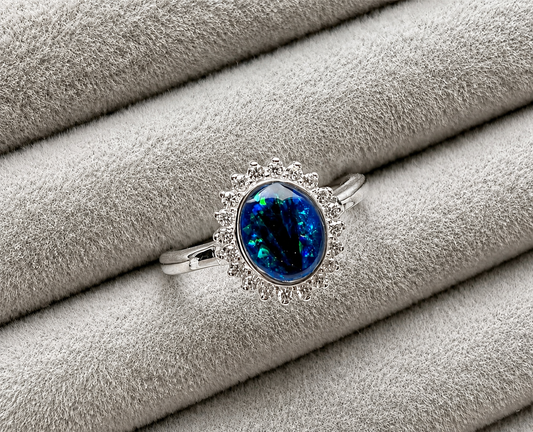 Princess Halo memorial ring