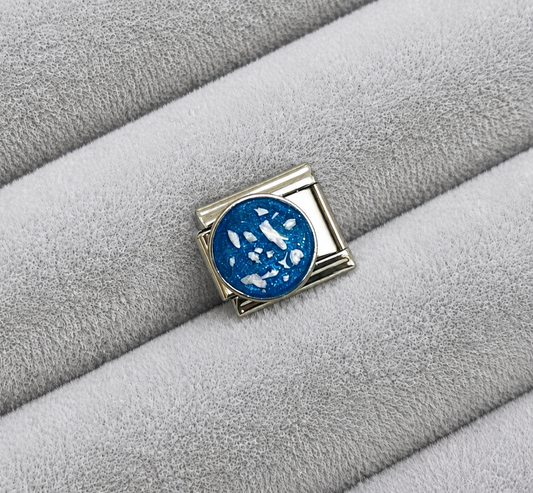 Round charm (suitable for nomination bracelet)