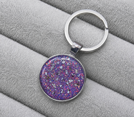 Ashes/hair keyring