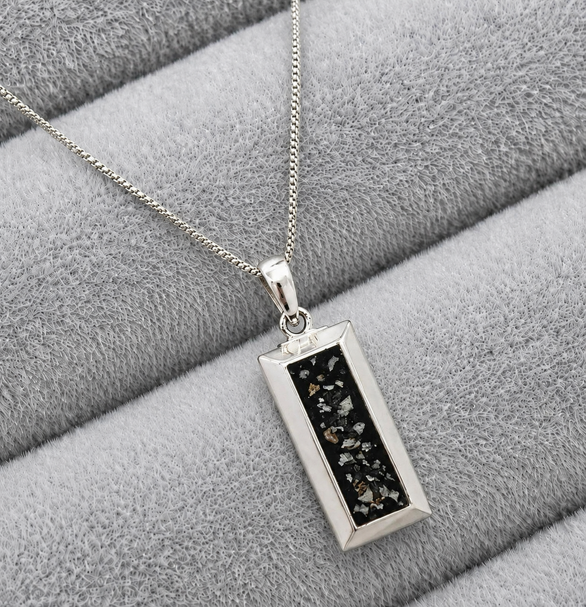Gents 3D Bar Style Necklace