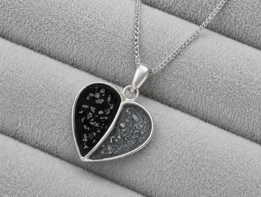 Split Heart Necklace