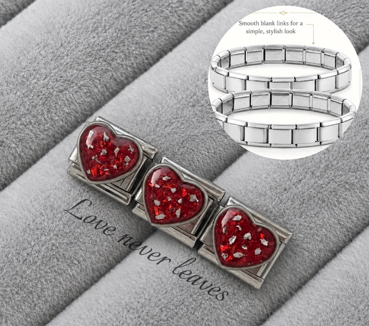 Heart Charm (suitable for nomination bracelet)